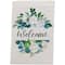 Welcome Mixed Florals Spring Outdoor Garden Flag